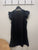 Black Ruffle Sleeve Dress(W164)