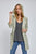 Pistachio Soft Light Hooded Trench Jacket(438)
