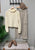 Cream Soft Brushed Athleisure Sweatshirt(W460)