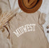 “Midwest” Graphic Tee(W871)-Tan