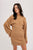 Camel 2-Piece Sweater Dress(W451)