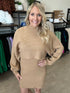 Camel 2-Piece Sweater Dress(W451)