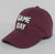 Maroon 3D gameday embroidered patch cotton Baseball Cap (WH129)