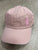 Light pink breast cancer awareness ribbon baseball cap (H133)