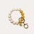 Honey Gold- Hands-Free Keychain Wristlet (DE113)