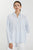 Blue Pinstripe Button Up Shirt(133)