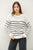 Black Stripe Lightweight Sweater(135)