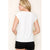 Ivory Twist Front Tee(120)