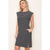 Black Stripe Tee Dress(173)