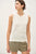 Ivory Lightweight Sweater Tank(156)