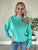 Mint Mineral Wash Soft Sweatshirt(158)