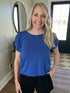 Royal Twisted Sleeve Tee(164)