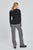 Black Soft Lightweight Sweater(W503)