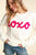 Cream “XOXO” Sweater(377)
