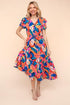 Colorful Print Dress(190)