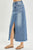 Denim Maxi Skirt(WRDS6196)