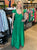 Green Tiered Maxi Dress(530)