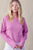 Orchid Soft Ribbed Cropped Sweater(W584)