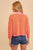 Pink/Orange Pointelle Sweater(612)
