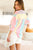 Multi-Color Stripe Button Down Shirt(W987)