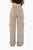 Taupe Cargo Light Knit Pants(399)