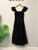 Black Tulle Maxi Dress(639)