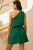 Green One Shoulder Dress(300)