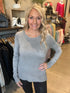 Gray Soft Lightweight Sweater(W501)
