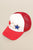 Red White and Blue Star trucker (H124)