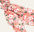 Pink Floral scarf Hair Tie (DE018)