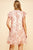 Blush/Rust Print Dress(W707)