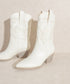 White Western Boot(Sephira-waukee)